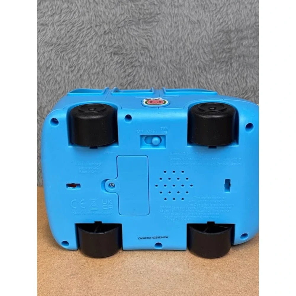 Cocomelon Musical‎ Blue School Bus Toy Jazwares CMW0104 2021 Moonbug 7 Inch